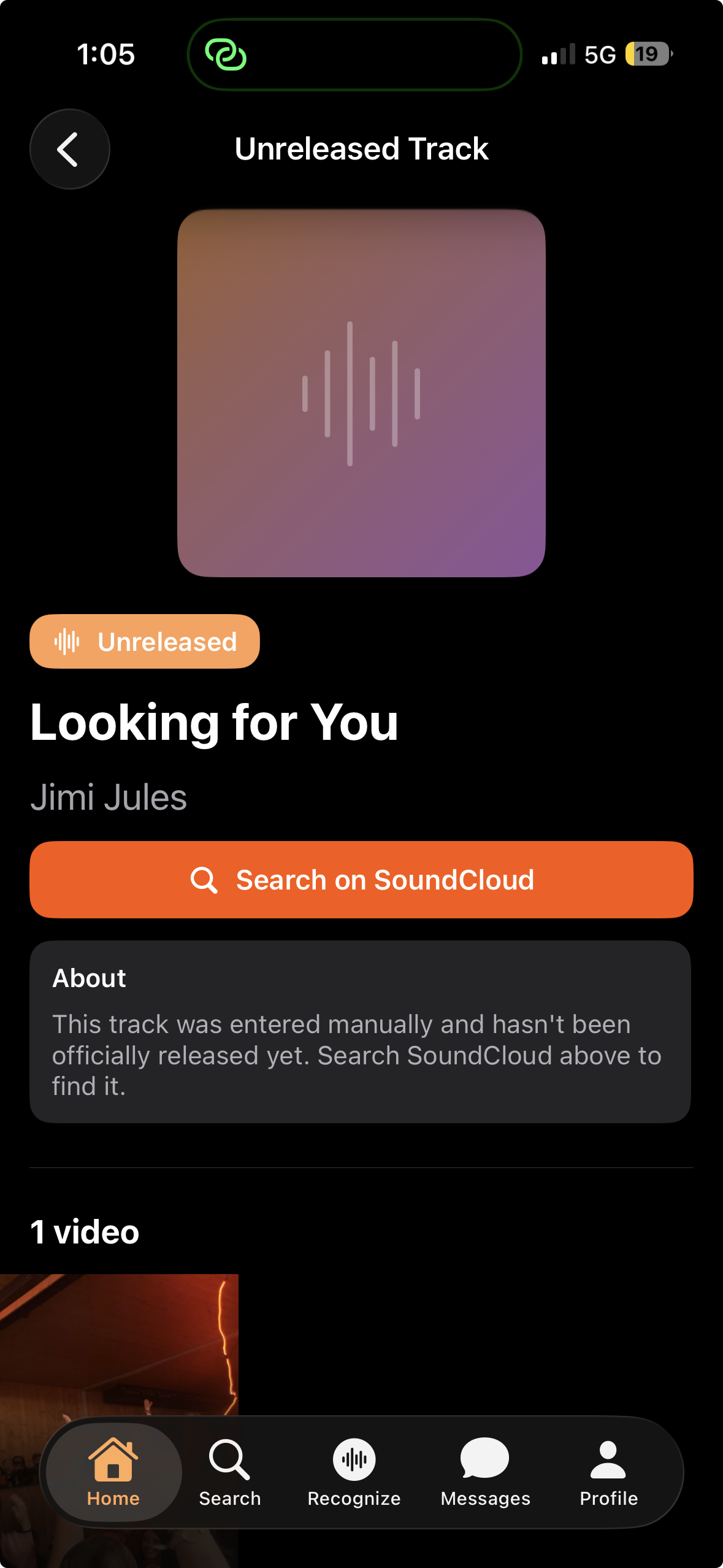 Unreleased Track